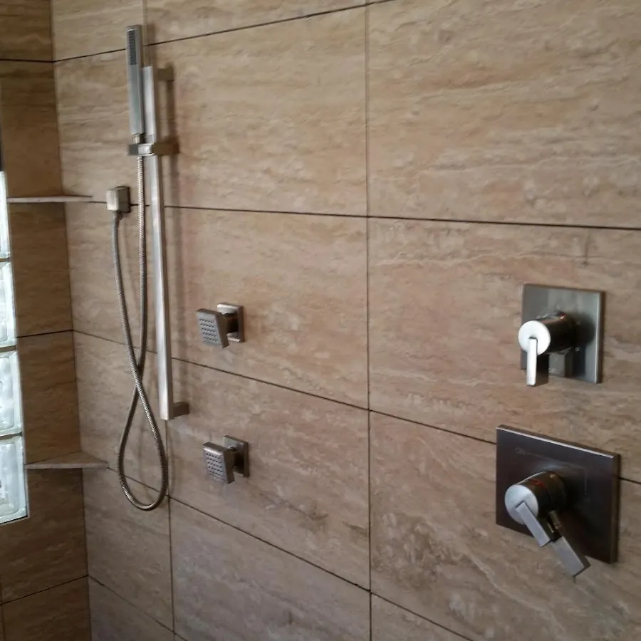 Shower fixture installation for Water Heater Replacement in North Fayette